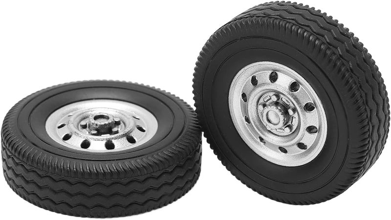 إطارات وجنوط مطاطية لسيارة RC من EMUKOEP، تصميم ذو نسيج وعري، قوي، عملي، مناسب لـ WPL D12mini، أداء محسّن، تركيب سهل، تجربة قيادة مستقرة - Image 2