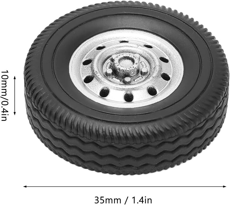 إطارات وجنوط مطاطية لسيارة RC من EMUKOEP، تصميم ذو نسيج وعري، قوي، عملي، مناسب لـ WPL D12mini، أداء محسّن، تركيب سهل، تجربة قيادة مستقرة - Image 4