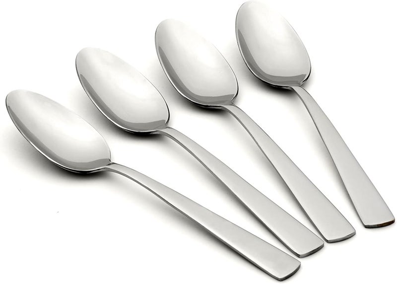 ONEIDA Nocha Everyday Flatware Teaspoons, Set of 6 18/0 Stainless Steel, Silverware Set - Image 2