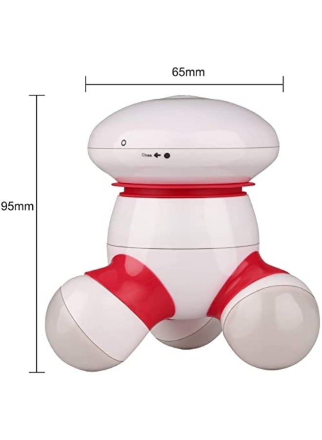 Generic cotsoco Handheld Massager Mini Portable Vibrating Body Massager with LED Light for Hand Head Neck Back Legs Arms Pain Release - Image 5