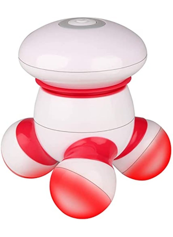 Generic cotsoco Handheld Massager Mini Portable Vibrating Body Massager with LED Light for Hand Head Neck Back Legs Arms Pain Release - Image 1