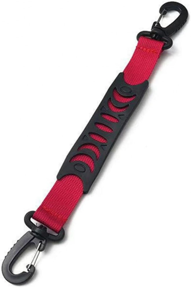 Ski Boot Carriers Straps Snowboard Boot Carrier Strap Roller Skate Shoulder Sling Leash Athletic Winter Gear Leash Snow Sports Accessory,Red - Image 3