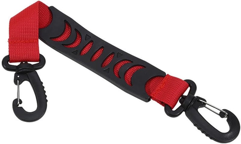 Ski Boot Carriers Straps Snowboard Boot Carrier Strap Roller Skate Shoulder Sling Leash Athletic Winter Gear Leash Snow Sports Accessory,Red - Image 1