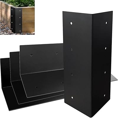 Tigerden Tigerden Set of 4 Raised Garden Bed Corner Brackets for Elevated Beds, Compatible with 10-12 Inch Garden Bed Heights  - Image 1