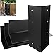 Tigerden Tigerden Set of 4 Raised Garden Bed Corner Brackets for Elevated Beds, Compatible with 10-12 Inch Garden Bed Heights  - Image 2