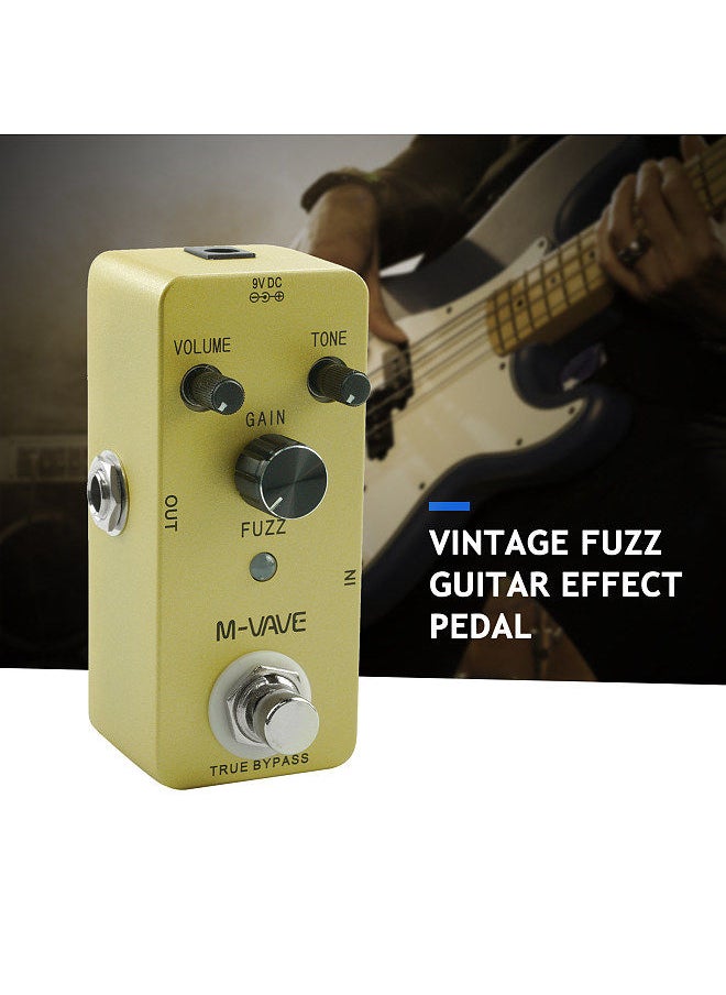 最新最全の Generic Alloy Zinc Pedal Effect Guitar Fuzz Vintage FUZZ ギター
