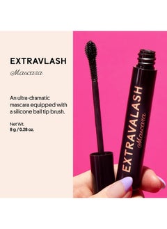 Winky Lux Extravalash Mascara, Voluminous Mascara And Lengthening Mascara - Black Mascara Eye Makeup 