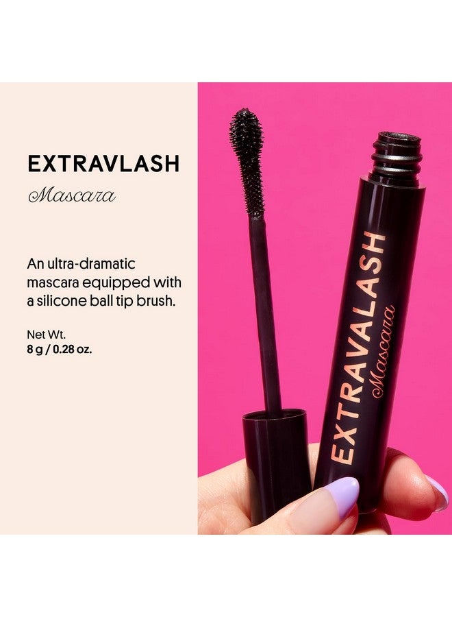 Extravalash Mascara, Voluminous Mascara And Lengthening Mascara - Black Mascara Eye Makeup