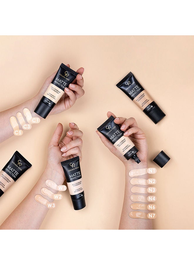 Golden Rose GR Matte Perfection Foundation No-Cool 1 - Image 3