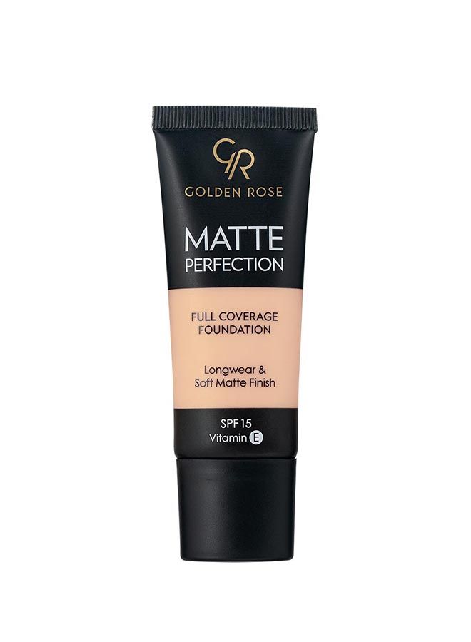 Golden Rose GR Matte Perfection Foundation No-Cool 1 - Image 1
