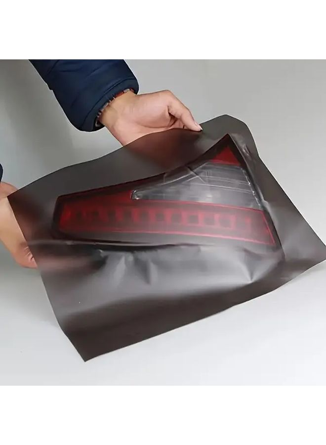 Matte Black Car Headlights And Taillights Vinyl Tint Film Set 11 81x39 87inch Easy Install - Image 3