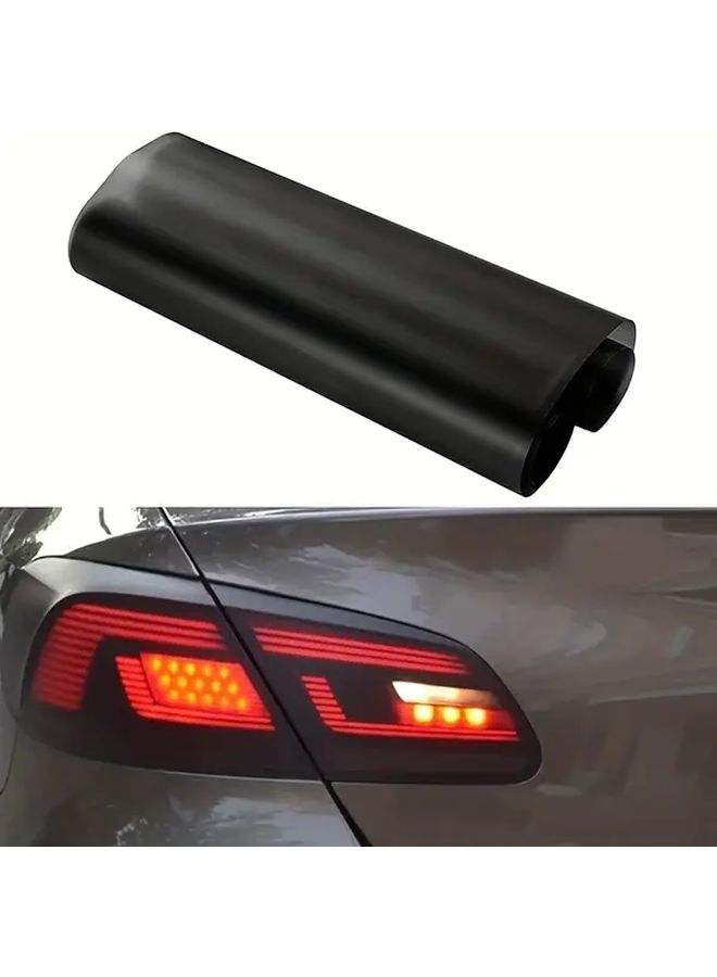 Matte Black Car Headlights And Taillights Vinyl Tint Film Set 11 81x39 87inch Easy Install - Image 5