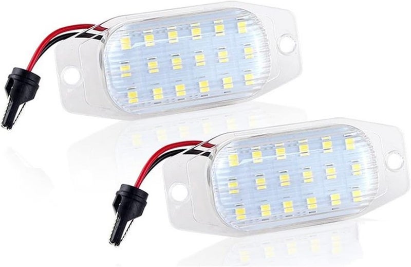 DEMULAX 2Pcs LED License Plate Light for Toyota - Image 1