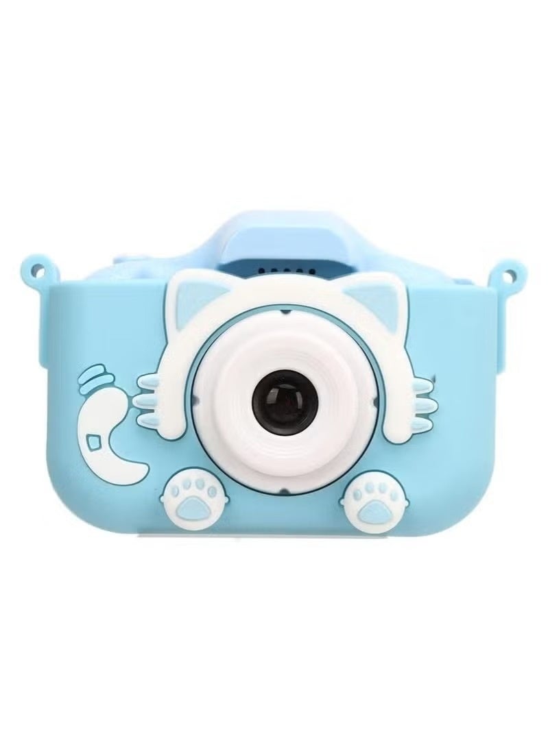كاميرا سيلفي للأطفال KC03 - كاميرا رقمية عالية الدقة 1920 × 1080 مع شاشة 2.0 بوصة - كاميرا ممتعة وسهلة الاستخدام للأطفال الصغار للأولاد والبنات - مسجل فيديو رقمي مع وضع سيلفي وألعاب مدمجة وبطارية قابلة لإعادة الشحن - هدية مثالية للأطفال - Image 1