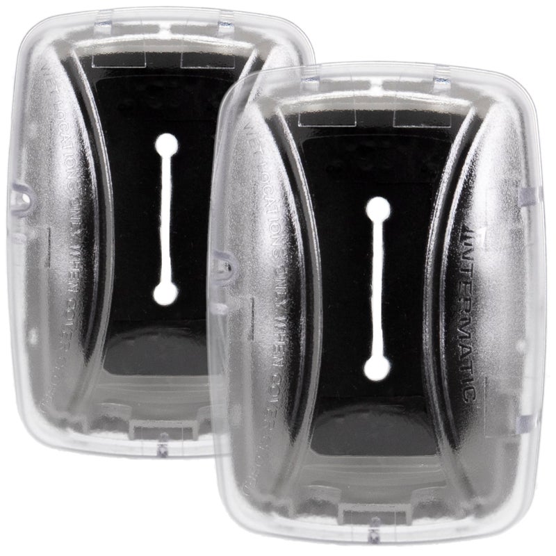 Intermatic WP3100C Weatherproof Electrical Outlet Cover Extreme Temperature Resistance HeavyDuty Construction Versatile Design MultiConfigurable Easy Install Secure Fit Outdoor 2 Pack