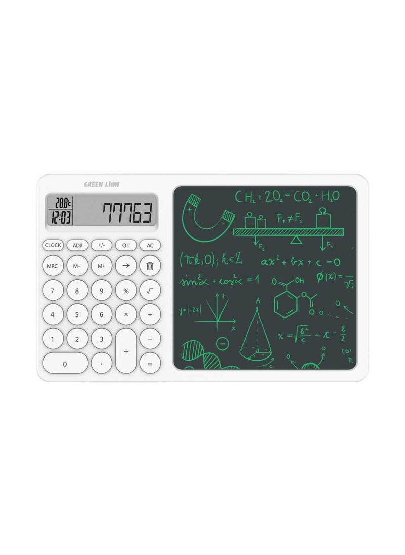 مجموعة لوحة الكتابة والآلة الحاسبة من جرین لاین CalcWrite Pro  من جرین لاین- باللون الأبيض - pzsku/Z03A4CD66479DED6BE01FZ/45/_/1728996182/b898febc-9129-455b-854c-9746d1791613