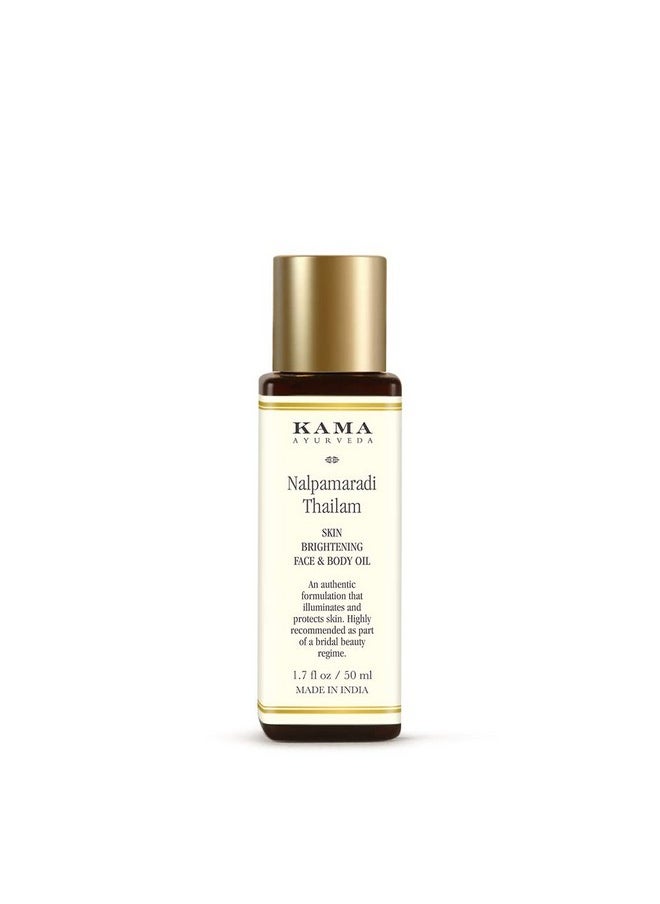 Kama Ayurveda Nalpamaradi Thailam Skin Brightening Treatment- 50 Ml  - Image 1