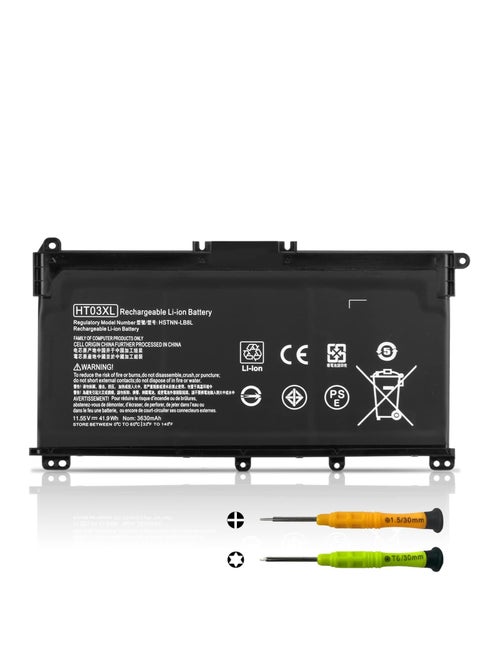 HT03XL HT03041XL Battery L11119-855 for HP Pavilion 15-CS 15-CW 15-DA 15-DB 15-DQ 15-DW 14-CE 14-CF 14-CK 14-DH 14-DK 14-DQ 17-CA 17-by HSTNN-UB7 J HSTNN-DB8R HSTNN-DB8S L11421-2C2 L11421-542