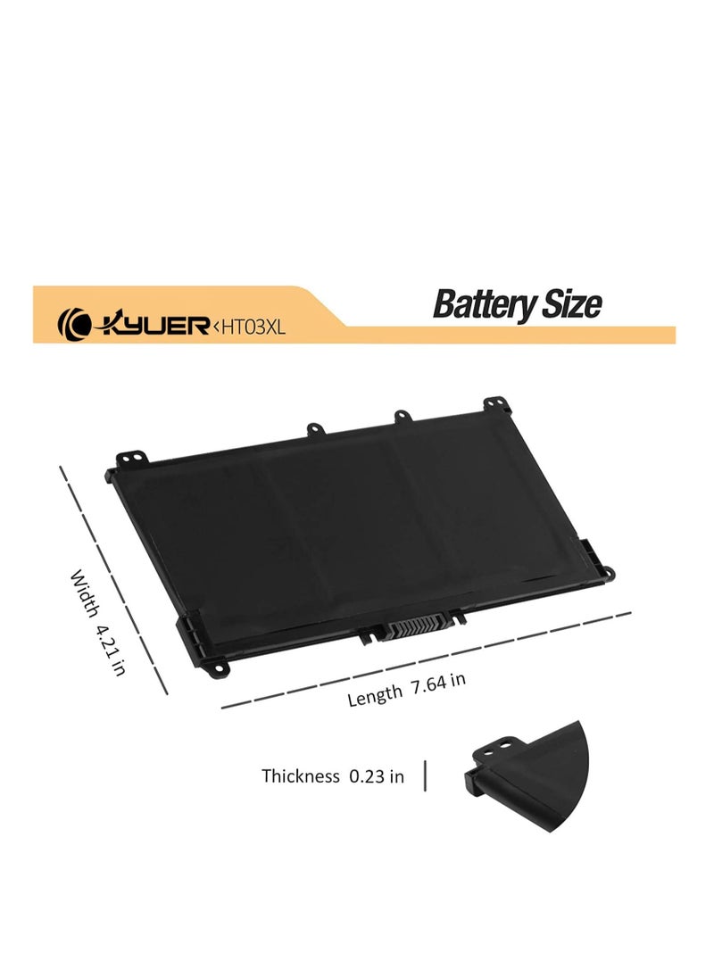 HT03XL HT03041XL Battery L11119-855 for HP Pavilion 15-CS 15-CW 15-DA 15-DB 15-DQ 15-DW 14-CE 14-CF 14-CK 14-DH 14-DK 14-DQ 17-CA 17-by HSTNN-UB7 J HSTNN-DB8R HSTNN-DB8S L11421-2C2 L11421-542