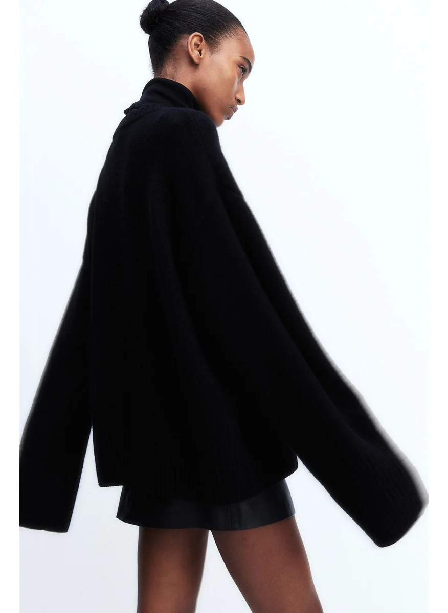 اتش اند ام Oversized Cashmere-Blend Jumper