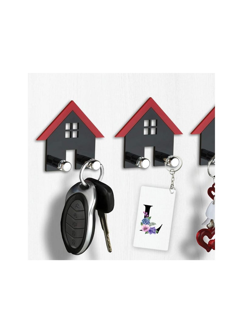 PRINTSHOP4ME Acrylic Alphabet A-Z Initial Letter Keychain for Women Bag Charms Purse Charms For Handbags Pendant Key Ring for Purse Handbags Women Girl Key Ring for Backpack  - Image 3