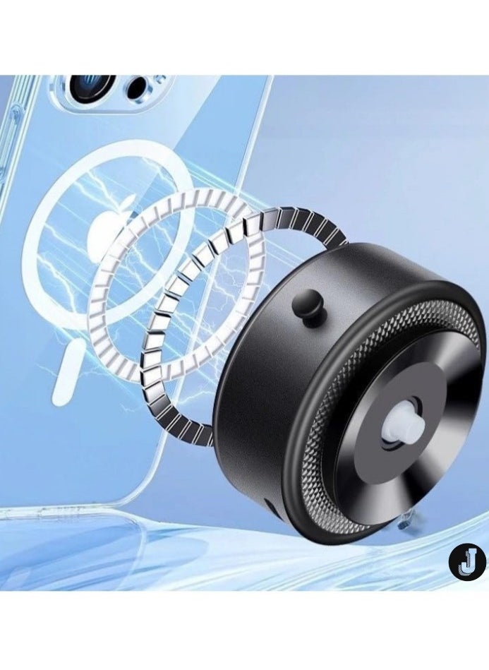 "Wireless Phone Charging Magnetic Suction Cup Holder – Secure Mount with Vacuum Suction"