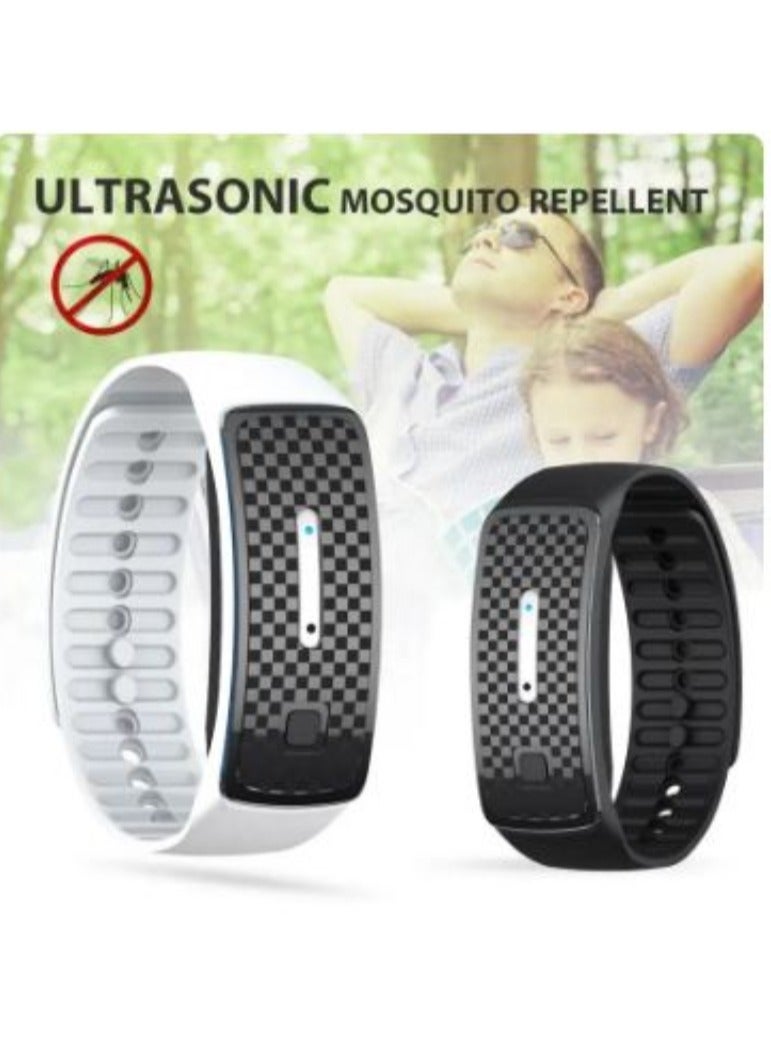 AROAQ Electronic Bionic Wave Charging Summer Anti-mosquito Pest Control Wristband Watch For Children Ultrasound Mosquito Repellent Bracelet - Image 2