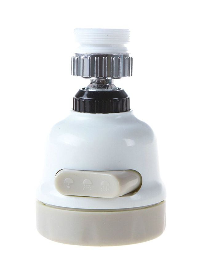 Adjustable Tap Faucet Water Saving Device White/Grey/Black 85x55x24mm - Image 1