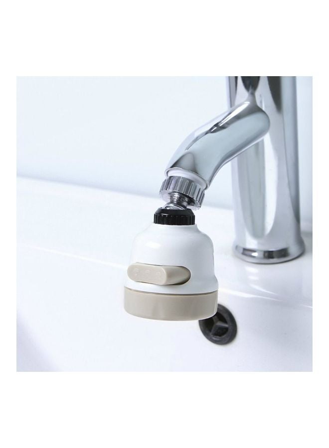 Adjustable Tap Faucet Water Saving Device White/Grey/Black 85x55x24mm - Image 5