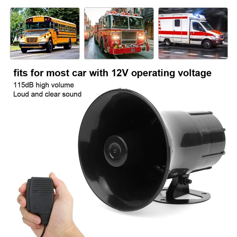 Universal 12V 50W Car Alarm Horn with 3 Siren Sounds for RVs Trucks Cars and SUVs - Image 5
