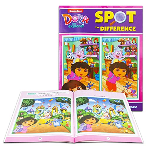 Dora the Explorer Coloring Book Super Set - 3 Dora Coloring Books Bundle with Dora Play Pack (Dora and Friends Party Supplies) - Image 2