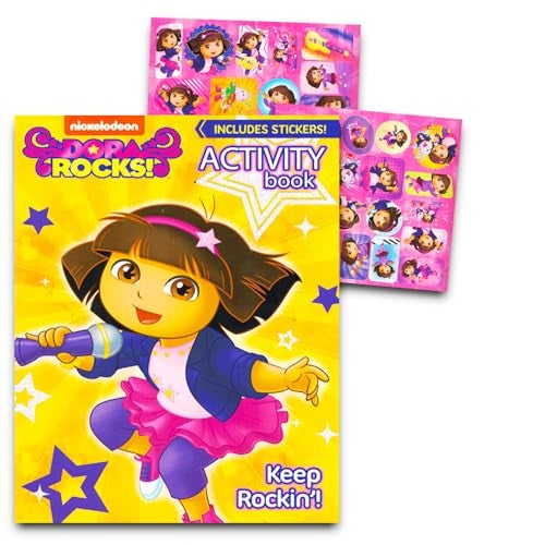 Dora the Explorer Coloring Book Super Set - 3 Dora Coloring Books Bundle with Dora Play Pack (Dora and Friends Party Supplies) - Image 3