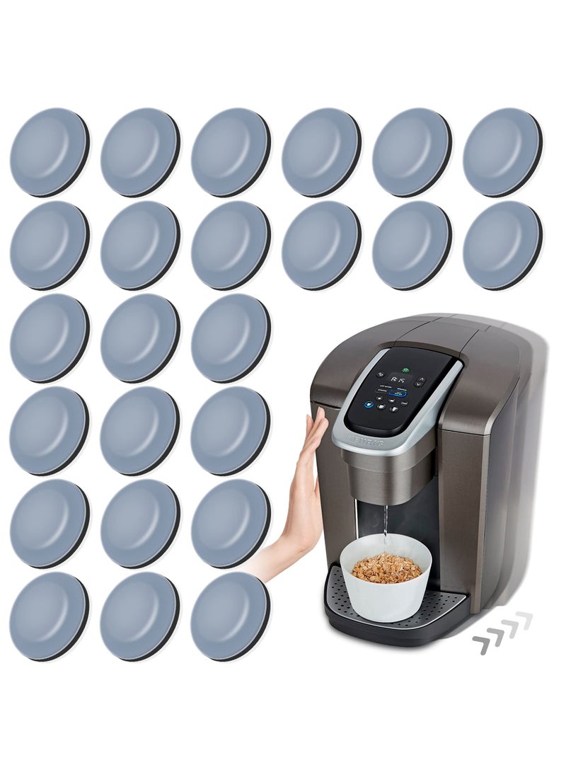 SYOSI Kitchen Appliance Slider, Appliance Slider for Most Countertop Coffee Makers, Kitchen Aid, Air Fryers, Pressure Cooker, Appliance Sliders for Kitchen Appliances.Easy Moving Sliding Tray(12 PCS) - Image 1