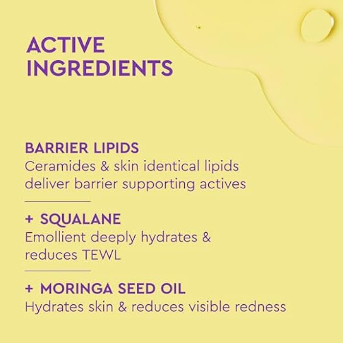 BYOMA Milky Oil Cleanser - Hydrating Facial Cleanser for Skin Barrier Repair - Tri-Ceramide Face Wash for Sensitive Skin & All Skin Types - Deeply Hydrated Skin, No Oily Residue - 3.38 fl oz - Image 4