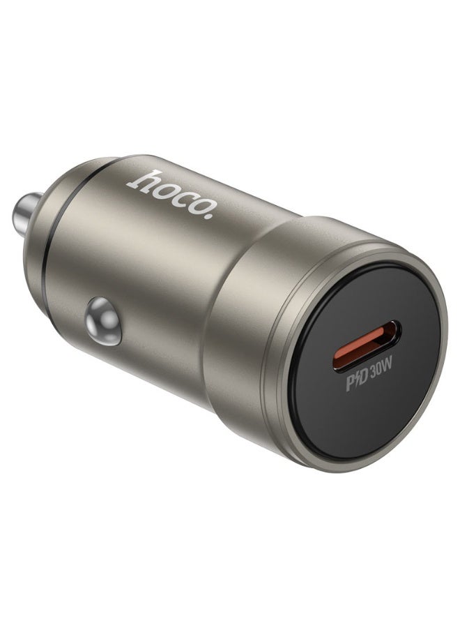 Hoco Z57 Glorious single-port PD30W car charger set(C to C) - Image 2