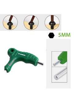 Malfah Enterprises Malfah T Handle Hex Key 5mm Allen Key Set Spanner Twrench Bolts Nuts Mechanical Automotive Garage 652305  - Image 5