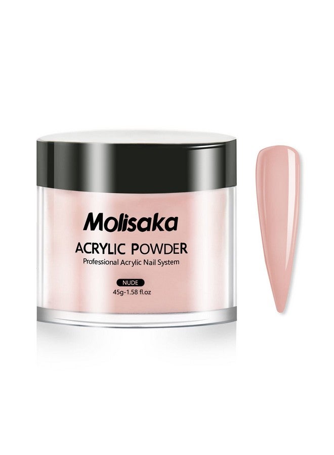 Molisaka Nude Acrylic Powder For Nails Professional Acrylic Nail Powderlasting Acrylic Powder For Extension French Nail Art Acrylic Nail Supplies Sets For Nails Beginners Or Salon (1.58Oz) - Image 1