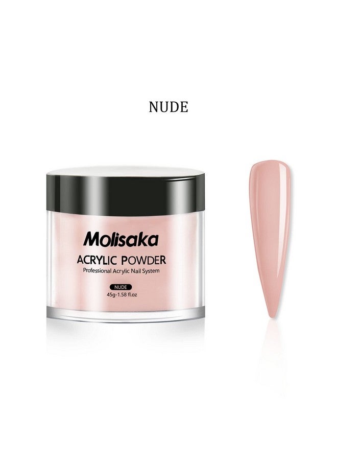 Molisaka Nude Acrylic Powder For Nails Professional Acrylic Nail Powderlasting Acrylic Powder For Extension French Nail Art Acrylic Nail Supplies Sets For Nails Beginners Or Salon (1.58Oz) - Image 3