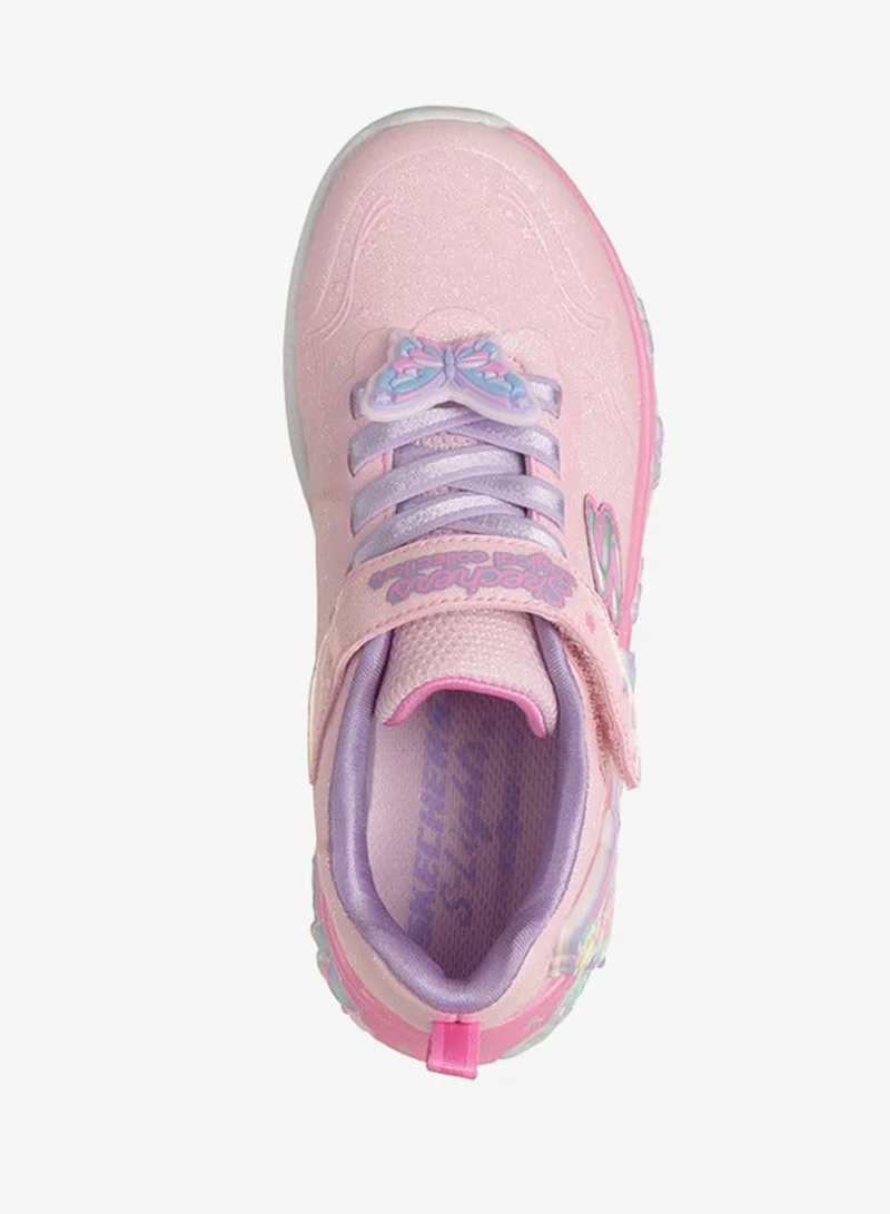SKECHERS Girls Butterfly Bliss Hook & Loop Sneakers