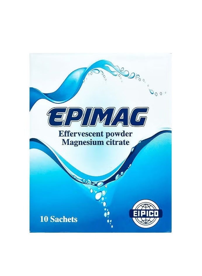 Effervescent Powder Magnesium Citrate, 10 Sachets