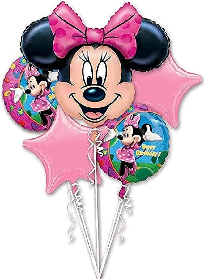Anagram Minnie Mouse (Happy Birthday) Balloon Bouquet 