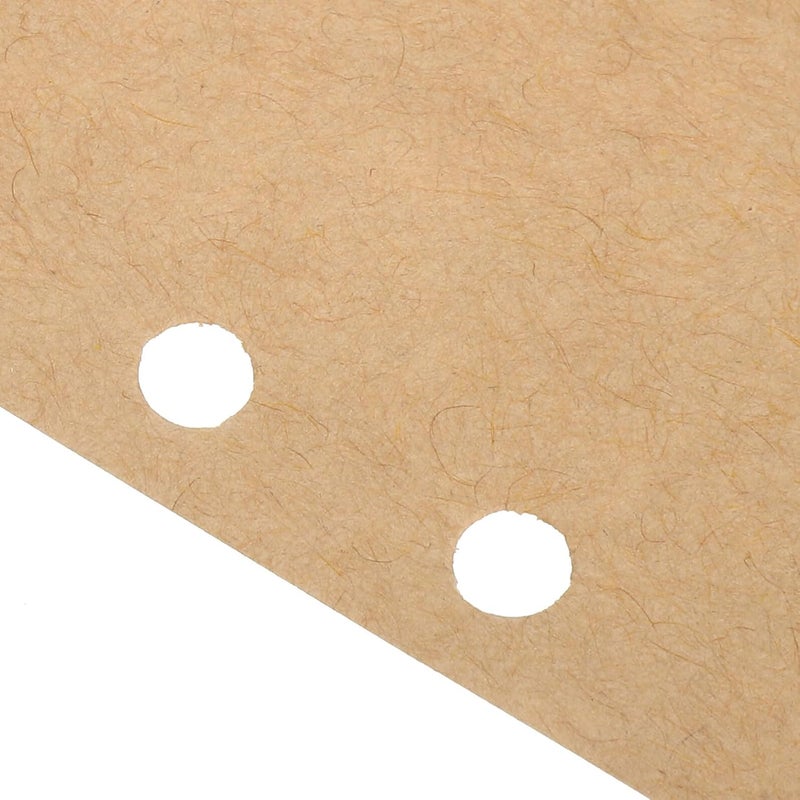 TIDTALEO 160pcs A6 Blank Kraft Paper Planner Refill, 6-hole Loose-leaf Binder Filler Paper for Journals, Notebooks, and Personal Organizers - Image 3