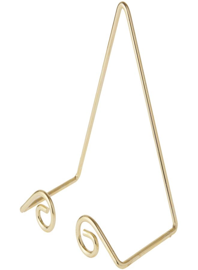 Bard's Gold-toned Wall Mountable Platter Hanger, 7" H x 5.5" W x 3.5" D (For 9.5" - 10.5" Platters)