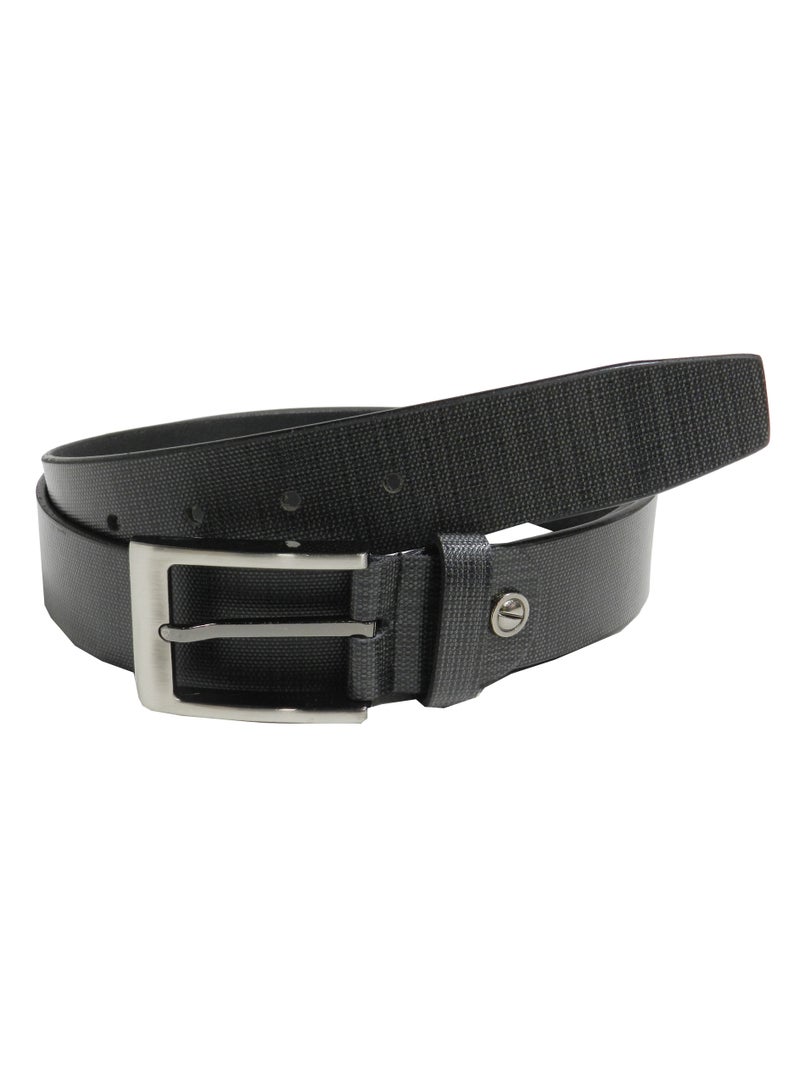LAVERI LEATHER GENUINE LEATHER 35MM FORMAL AND CASUAL BLACK BELT FOR MENS - Image 4