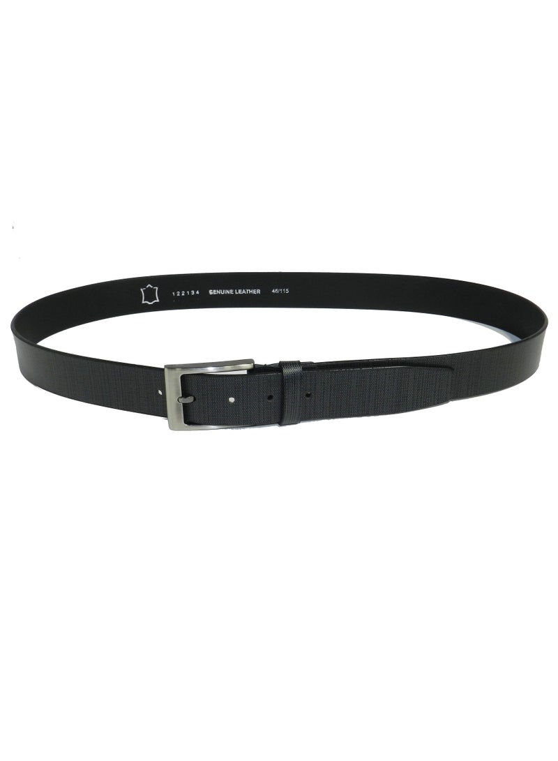 LAVERI LEATHER GENUINE LEATHER 35MM FORMAL AND CASUAL BLACK BELT FOR MENS - Image 3