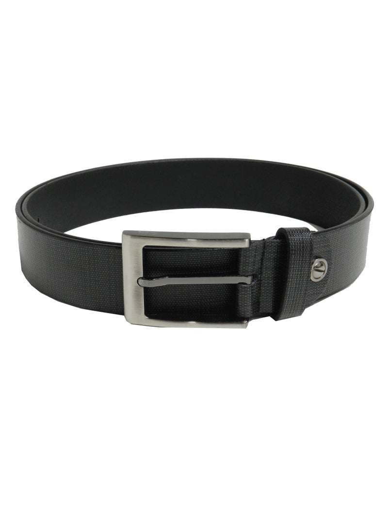 LAVERI LEATHER GENUINE LEATHER 35MM FORMAL AND CASUAL BLACK BELT FOR MENS - Image 1