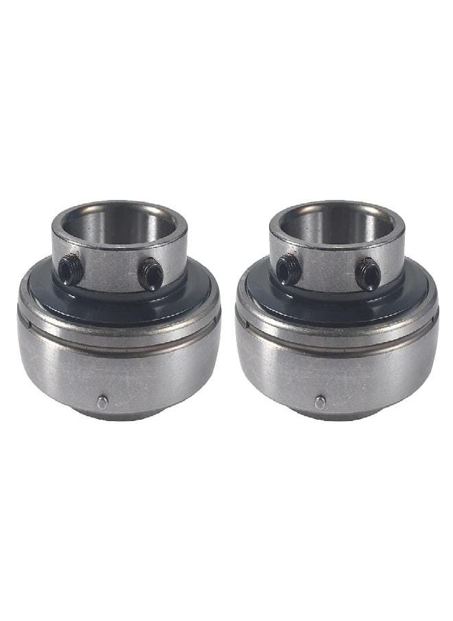Generic UC206-20K 1-1/4" Bore Set Screw Lock Spherical Insert Two Bearing  - Image 1