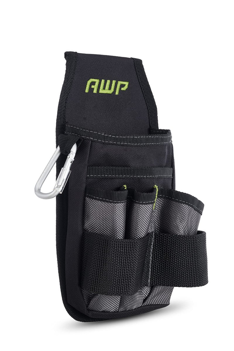 AWP Organizer Tool Pouch | 7 Pockets & Loops for Tool Organization | Heavy-Duty Metal Belt Clip Attachment - Image 2