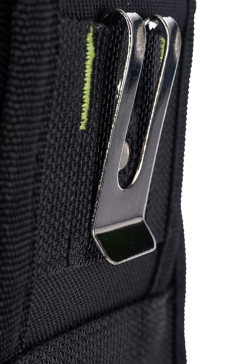 AWP Organizer Tool Pouch | 7 Pockets & Loops for Tool Organization | Heavy-Duty Metal Belt Clip Attachment - Image 5