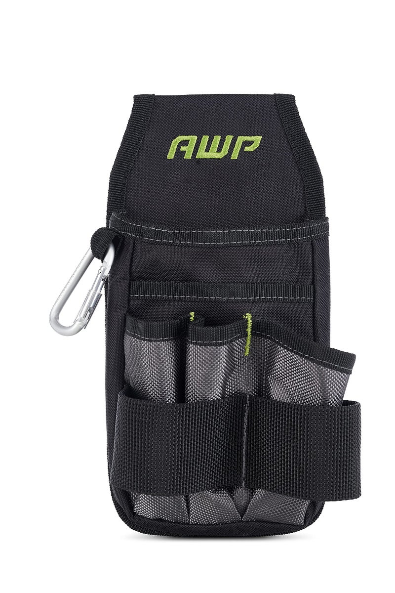 AWP Organizer Tool Pouch | 7 Pockets & Loops for Tool Organization | Heavy-Duty Metal Belt Clip Attachment - Image 3